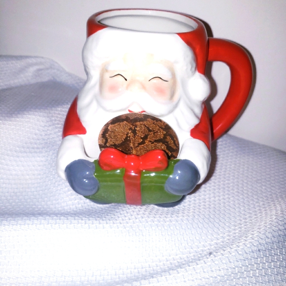 Santa's cookies n milk mug